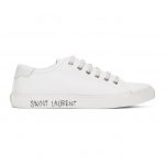 Saint Laurent White Malibu Sneakers (606408GUZ20)