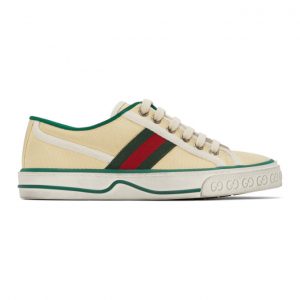 Gucci Beige Gucci Tennis 1977 Sneakers (606110 GZO30)