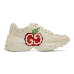 Gucci Off-White GG Apple Rhyton Sneakers (609343 DRW00)