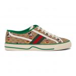 Gucci Brown Disney Edition GG Gucci Tennis 1977 Sneakers (606111 H0T10)