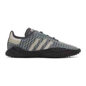 Craig Green Grey and Black adidas Edition CG Graddfa AKH Sneakers (FW4187)