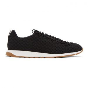Bottega Veneta Black Intrecciato Sneakers (609915 V0045)