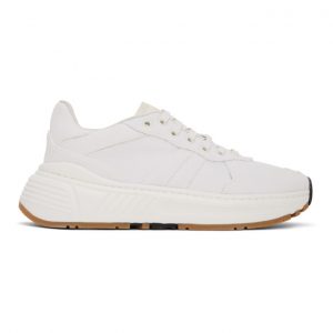 Bottega Veneta White Mesh Speedster Sneakers (608833 VBRZ1)