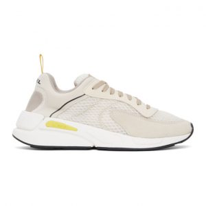 Diesel Beige S-Serendipity Low Sneakers (Y02159P3163)