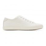 rag and bone White Canvas Court Sneakers (WFF20SF041LH41-WHT)