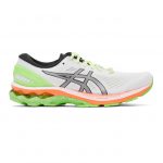 Asics White and Green Gel-Kayano 27 Lite-Show Sneakers (1011A885)