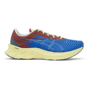 Affix Blue and Red Asics Edition Novablast Sneakers (1021A467.400)