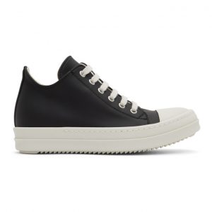 Rick Owens Drkshdw Black Low Bumper Sneakers (DS20F1802 RUHP)