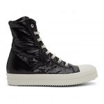 Rick Owens Drkshdw Black Performa Capped Toe High-Top Sneakers (DU20F1800 PLP)