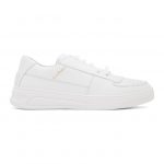 Acne Studios White Perey Lace-Up Sneakers (BD0113-)