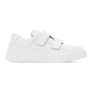 Acne Studios White Perey Strap Sneakers (BD0111-)