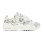 Maison Margiela Grey and White Snake New Future Sneakers (S37WS0493 P3469)