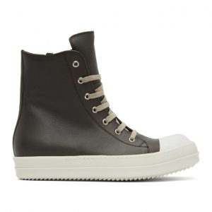 Rick Owens Brown Performa High Sneakers (RU20F3890 LDEP)