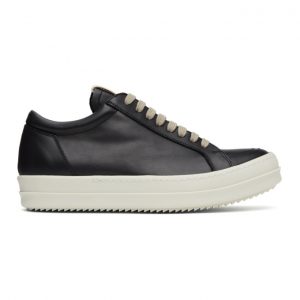 Rick Owens Black Vintage Low Sneakers (RU20F3893 LPO)
