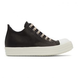 Rick Owens Black Low Sneakers (RU20F3891 LCAP)