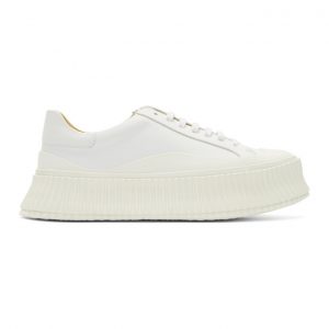 Jil Sander White Connors Sneakers (JS32108A-12021)