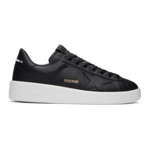 Golden Goose Black Pure Star Sneakers (GMF00124.F000301.9010)