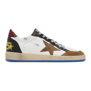 Golden Goose White Ball Star Sneakers (GMF00117.F000384.8033)