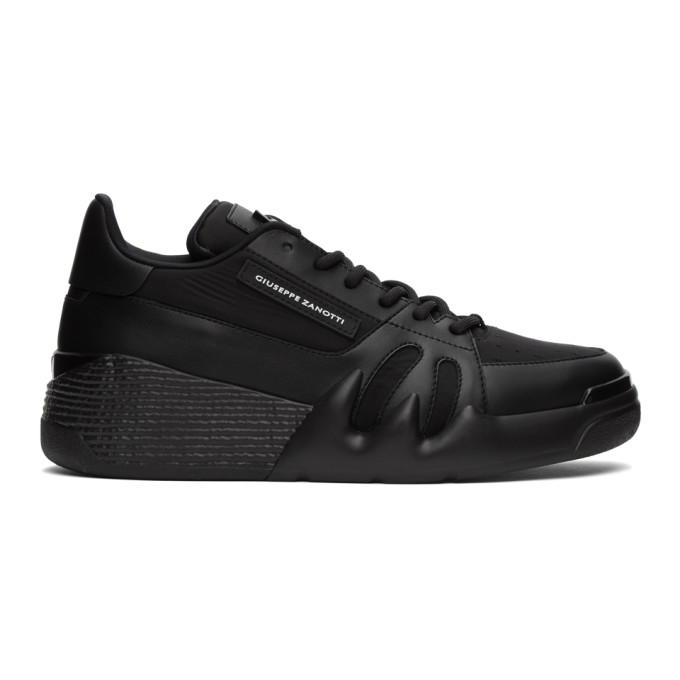 Giuseppe Zanotti Black Jupiter Talon Low-Top Sneakers (RU00041-86783)