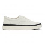 Salvatore Ferragamo White Leather Ripley Sneakers (02C585 0735349)