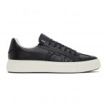 Salvatore Ferragamo Black Giancini Sneakers (02B227 0697633)