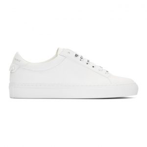 Givenchy White Logo Laces Urban Street Sneakers (BE0003E0GC)