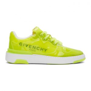 Givenchy Yellow Translucent Wing Low Sneakers (BH002WH0PH)