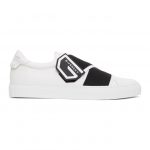 Givenchy White Crossed Strap Urban Knots Sneakers (BH003JH0NF)