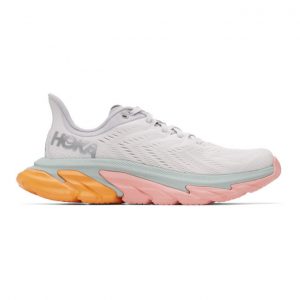 Hoka One One Grey Limited Edition Clifton Edge Sneakers (1110510 NCLR)