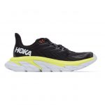 Hoka One One Black and Yellow Clifton Edge Sneakers (1110510 AEPR)