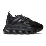 Versace Black Chain Reaction Sneakers (DSU7071E D7CTG)