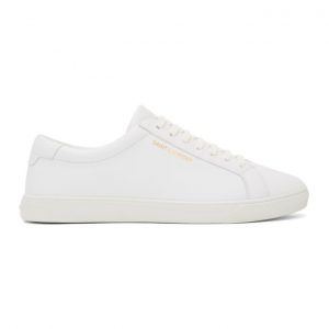 Saint Laurent White Andy Sneakers (6068330M500)