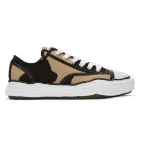 Miharayasuhiro Black and Beige OG Sole Sneakers (A05FW726)