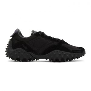 Eytys Black Suede Fugu Sneakers (FUSB)
