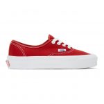 Vans Red OG Authentic LX Sneakers (VN0A4BV905D)