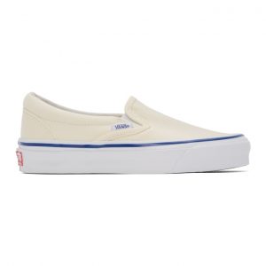 Vans Off-White OG Classic Slip-On LX Sneakers (VN0A45JK0RD)