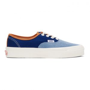 Vans Blue OG Authentic LX Sneakers (VN0A4BV91YH)