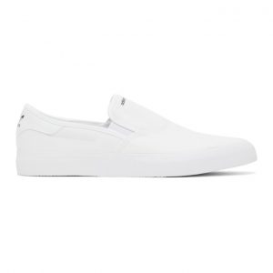 adidas Originals White 3MC Slip-On Sneakers (EG2638)