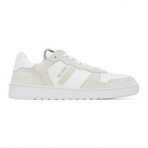 Re/Done White 80s Basketball Sneakers (212-14W8BSH)