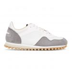Spalwart White and Grey Marathon Trail Low Sneakers (9703 773 2222)