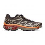 Salomon Purple and Grey XT-6 Advanced Sneakers (412636)
