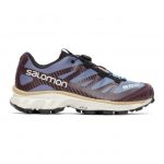 Salomon Blue and Purple XT-4 Advanced Sneakers (412630)