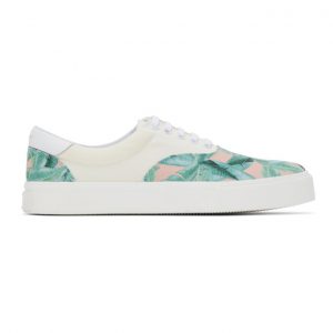 Amiri Off-White Banana Leaf Sneakers (F0F22148CO)