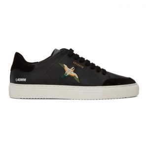 Axel Arigato SSENSE Exclusive Black Bird Clean 90 Sneakers (28630)