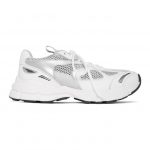 Axel Arigato White and Silver Marathon Sneakers (33036)