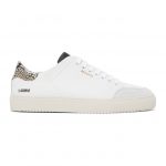 Axel Arigato White and Beige Snake Triple Clean 90 Sneakers (28633)