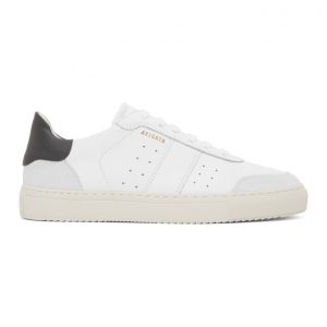 Axel Arigato White and Grey Dunk 2.0 Sneakers (27546)