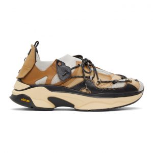 Andersson Bell Beige Re-Made Stewart Sneakers (aaa235u)