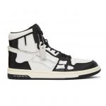 Amiri Black and White Skeleton High-Top Sneakers (W0F22499NL)