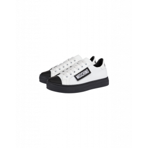 Moschino Sneakers Aus Kalbsleder Moschino Label (MNT2026568701)